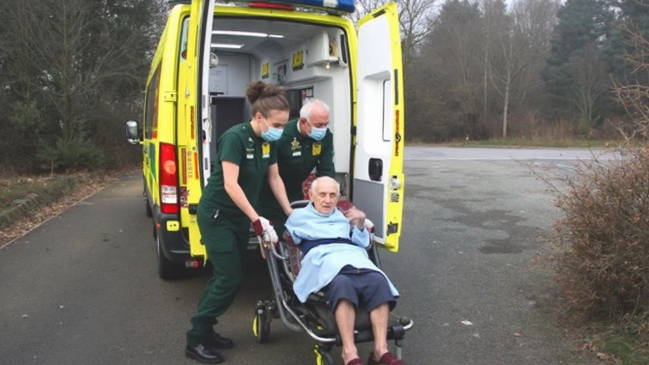 NHS ambulance crisis leaves 86‑year‑old in pain after TV warning